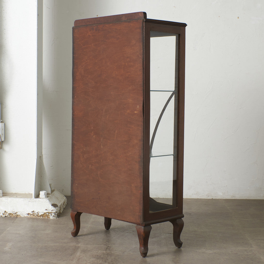 英国アンティーク ガラスキャビネット｜rocca rocca