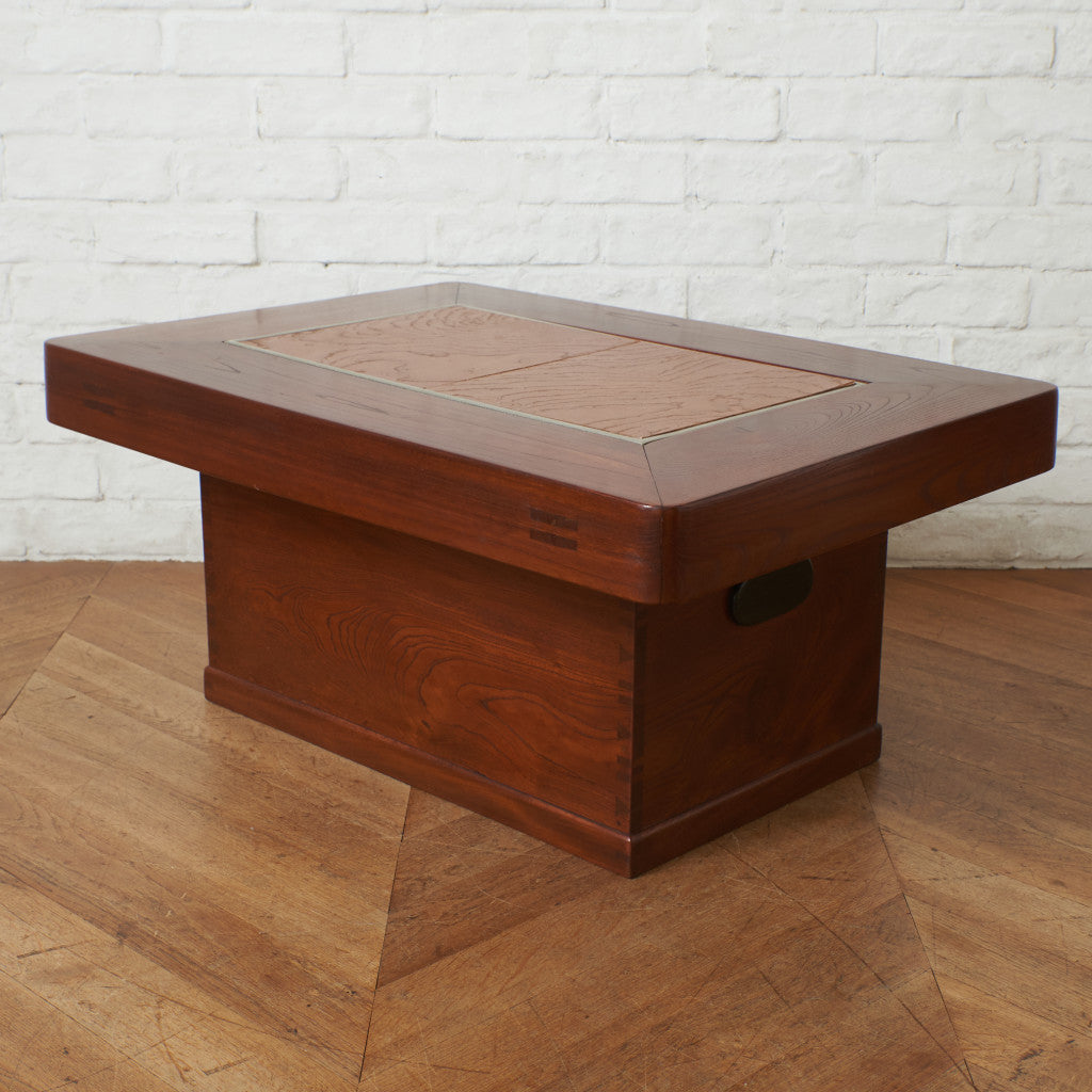 欅材 関西火鉢テーブル｜rocca rocca