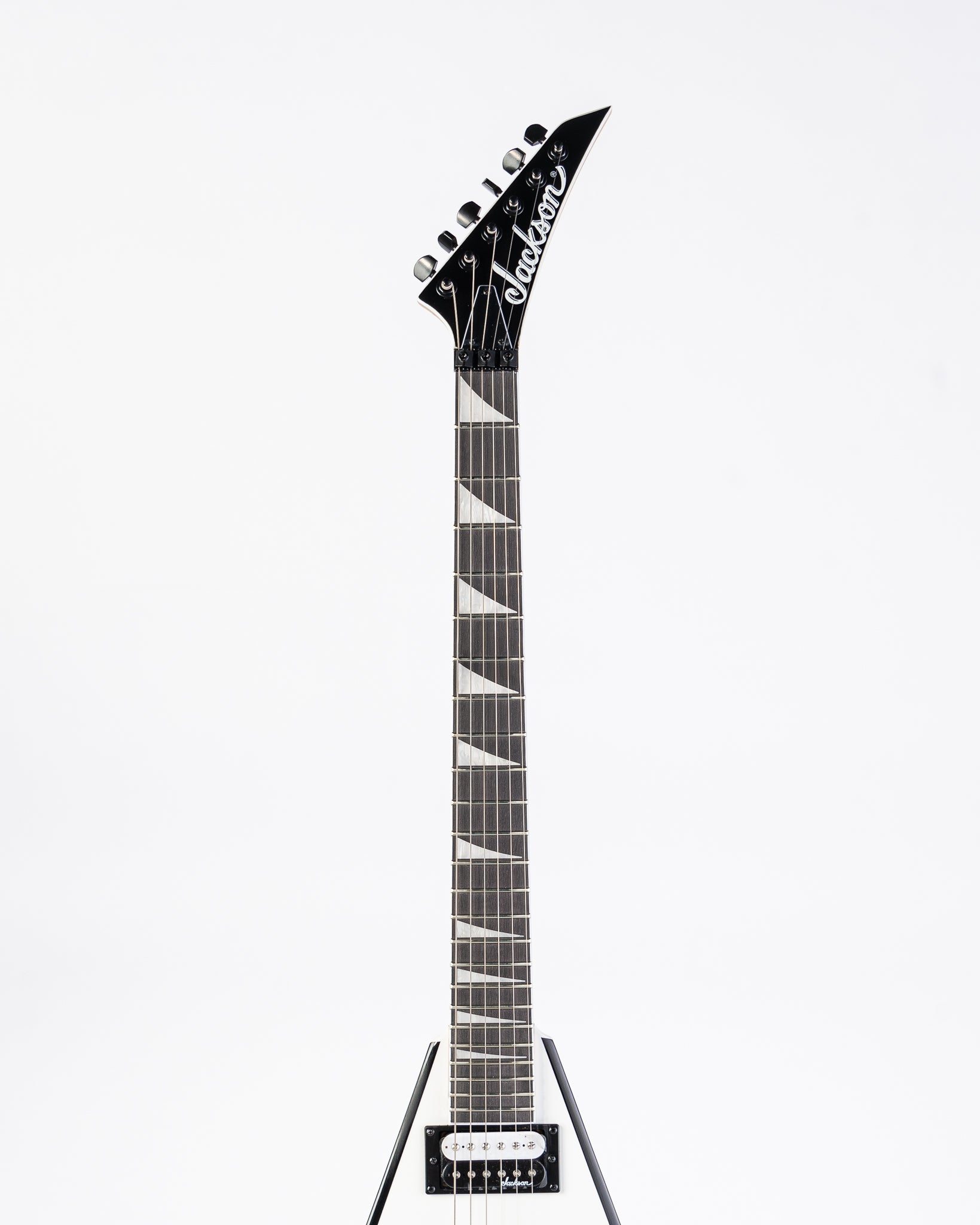 Jackson JS Series JS32 King V Electric Guitar - White With Black