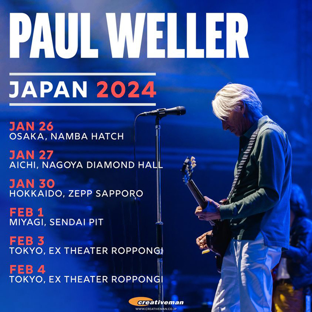 PAUL WELLER WORLD TOUR マッチデイプログラム92年 Paul Weller