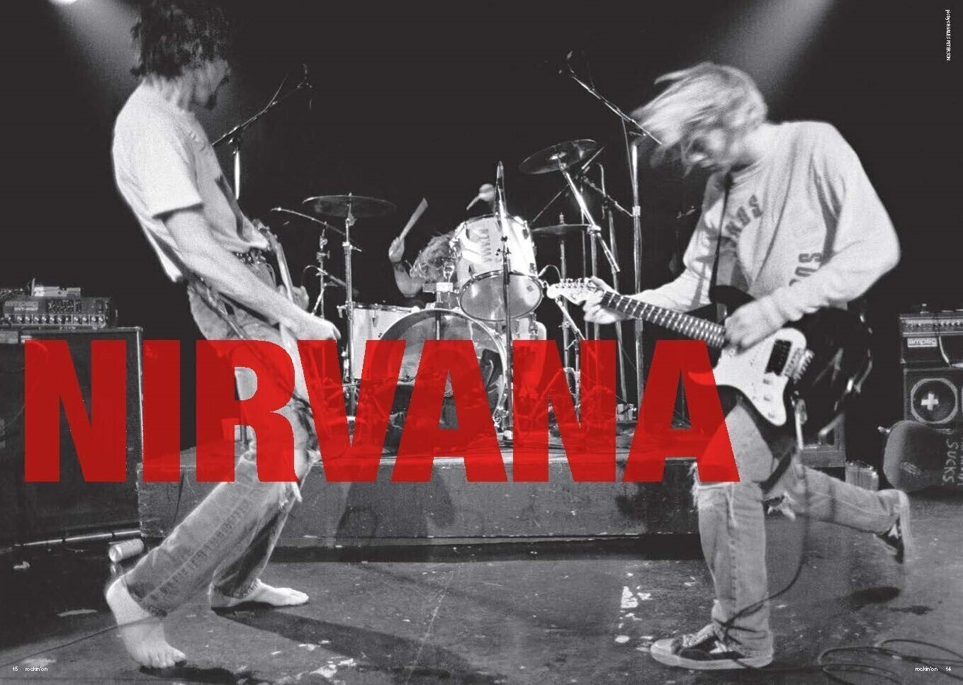 ロッキング・オン最新号、表紙巻頭はニルヴァーナ：カート・コバーン