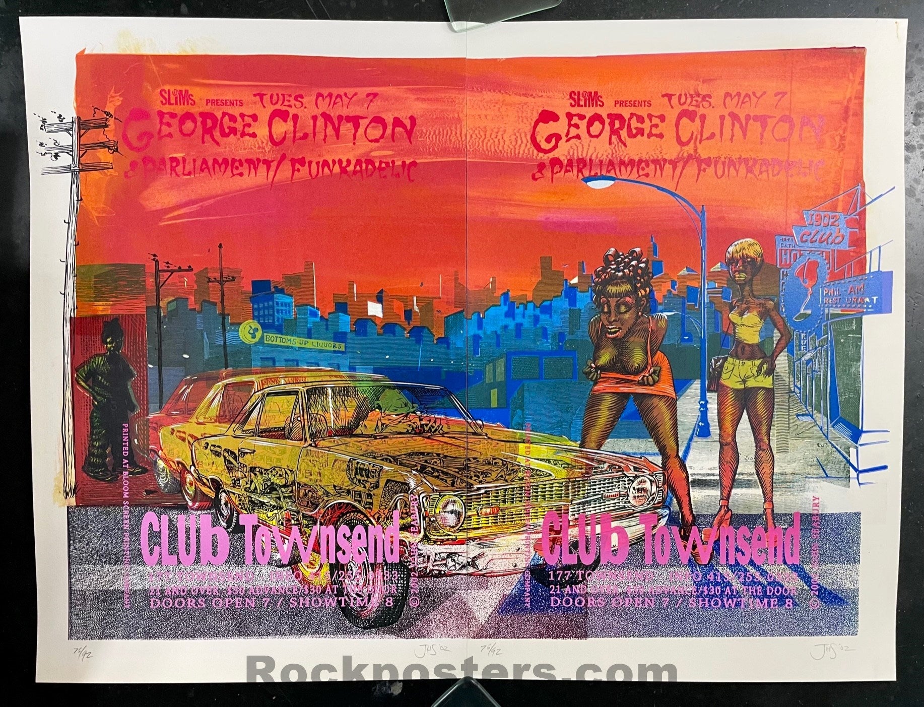 AUCTION - Funk - George Clinton P-funk - Paired Numbered