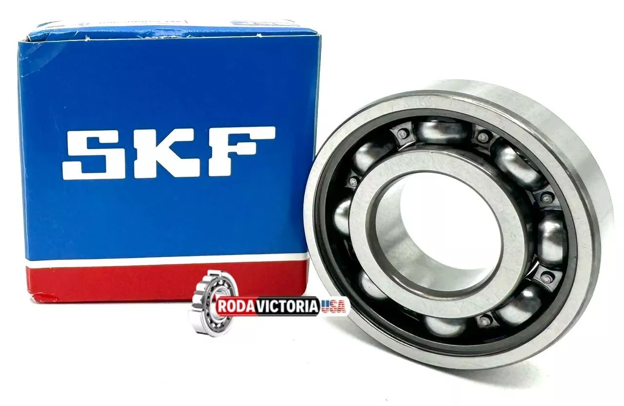 SKF 6203 Z Deep Groove Ball Bearing, Metal Shielded 17x40x12 mm