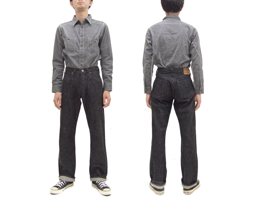 Buzz Rickson Black Denim Jeans BR43042 Men's William Gibson