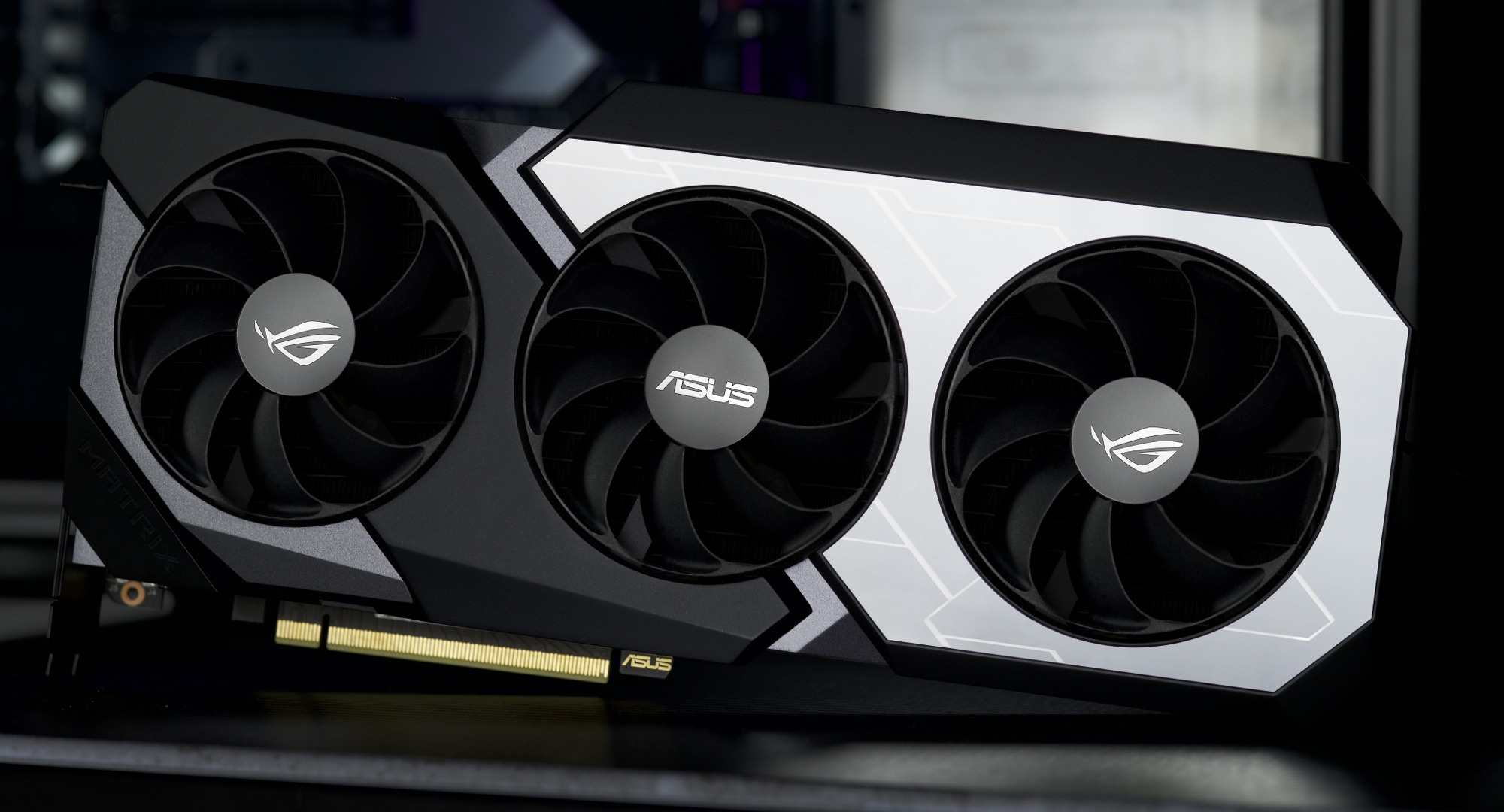 The ROG Matrix RTX 2080 Ti fully integrates liquid GPU cooling