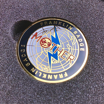 MOTHER 非売品 1989 フランクリンバッヂ マザー フランクリンバッジ