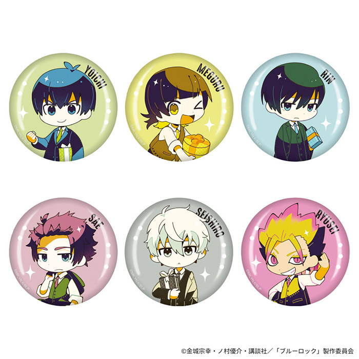TVアニメ「ブルーロック」 トレーディング缶バッジ 全6種 | 905