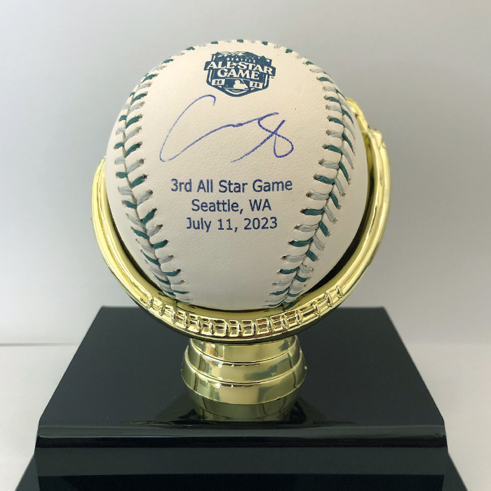 大谷翔平2023 MLBオールスターゲーム出場記念 直筆サイン入り公式試合