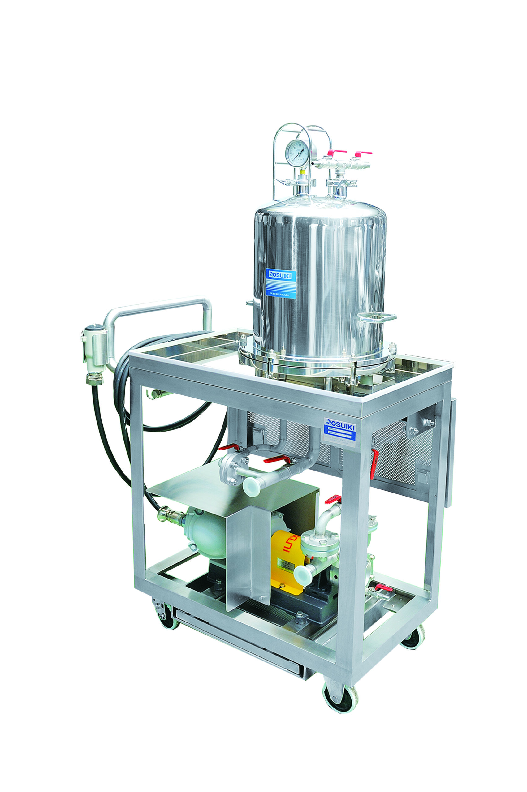 水平濾板型濾過機 NF／HPF | 製品情報 | 日本濾水機工業株式会社