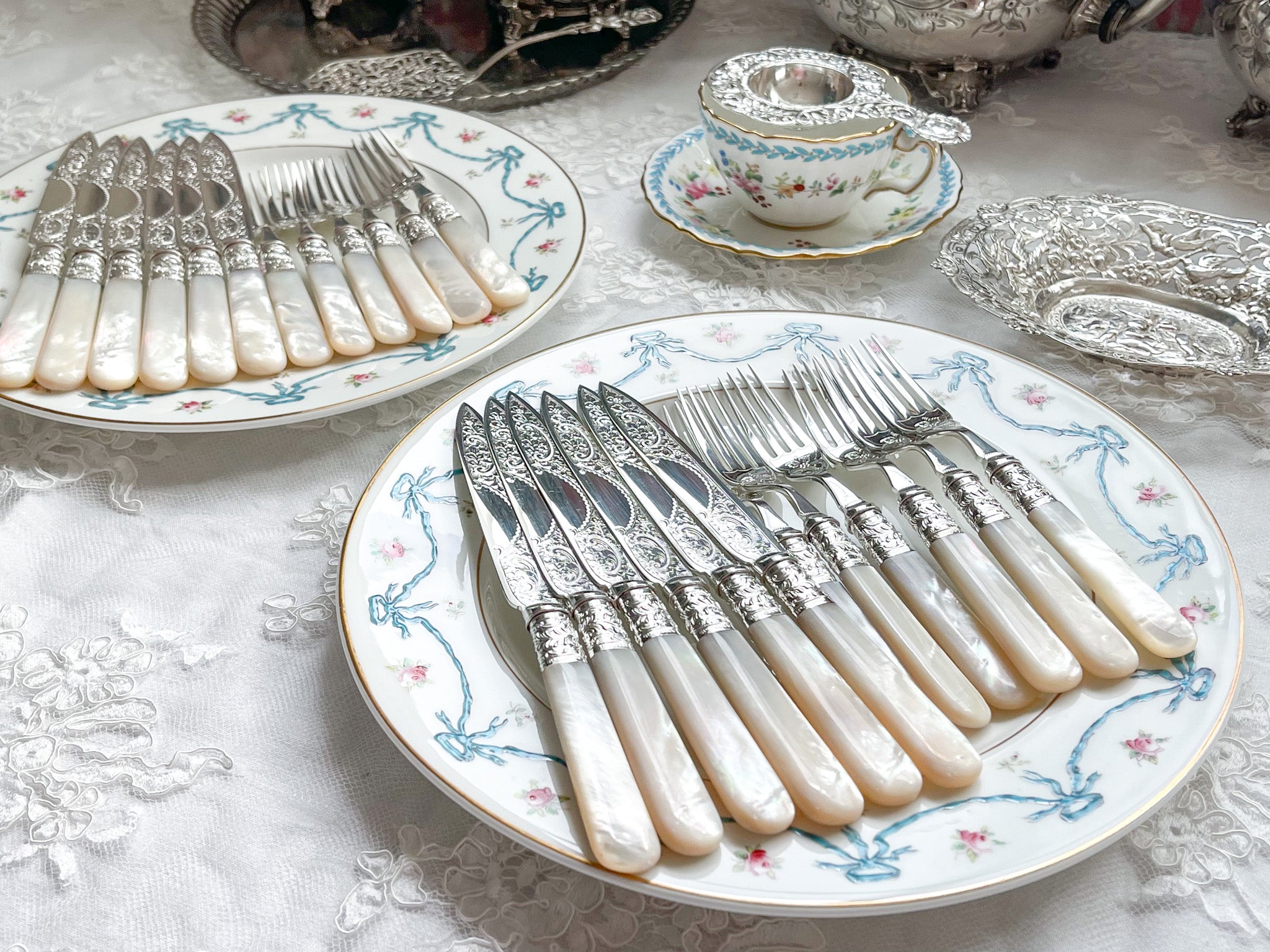 Cooper Ludlam】【白蝶貝 】フルーツ / デザートセット 12本 Cooper