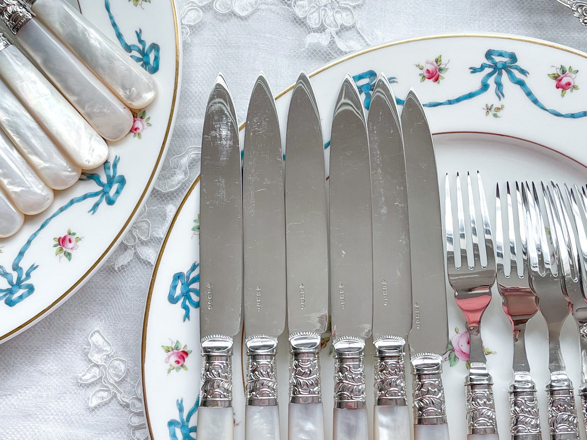 Cooper Ludlam】【白蝶貝 】フルーツ / デザートセット 12本 Cooper