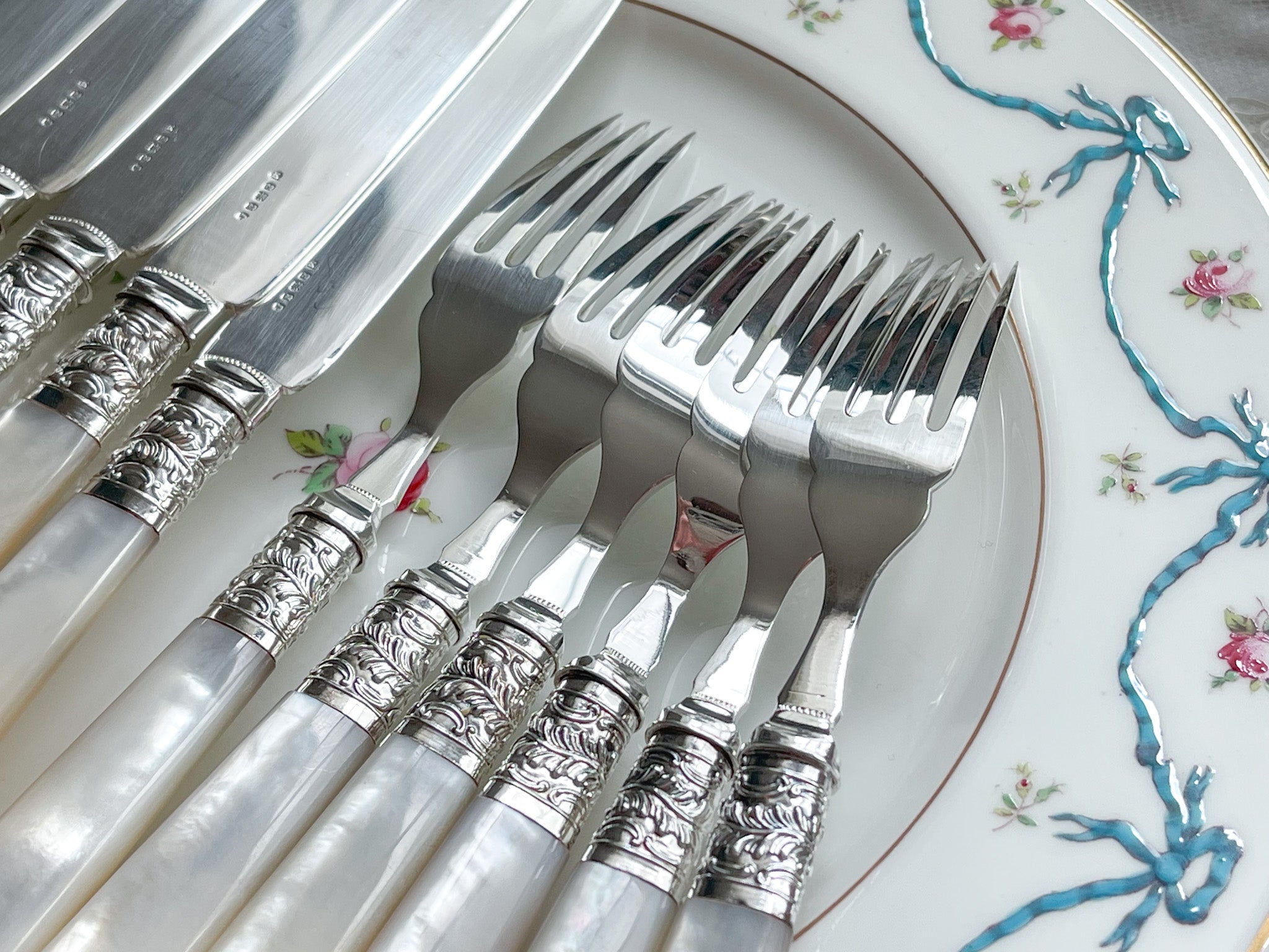 Cooper Ludlam】【白蝶貝 】フルーツ / デザートセット 12本 白蝶貝