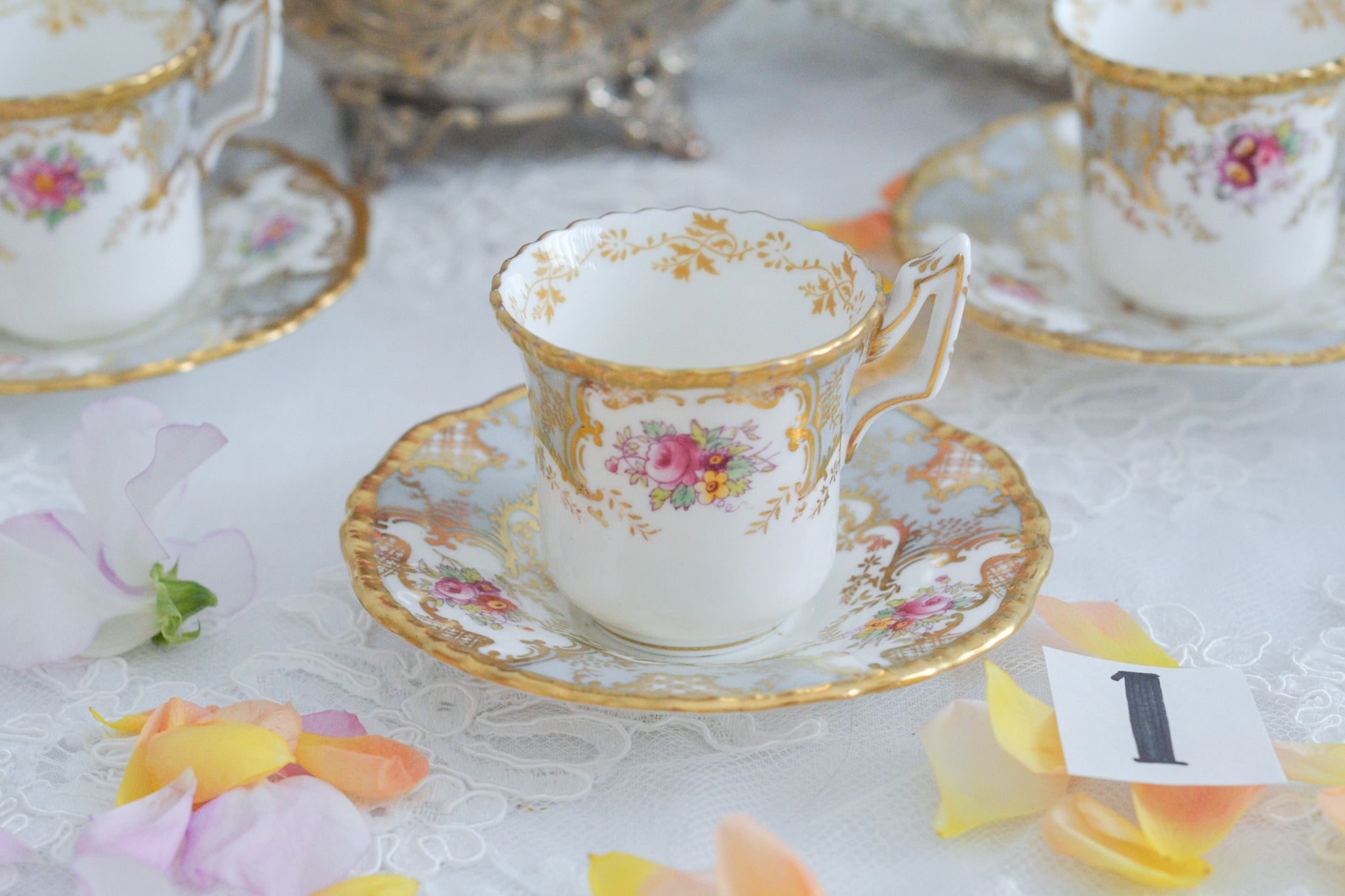 COALPORT バットウィングデミタスc&s