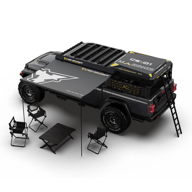 Rlaarlo 1/7 Scale 4WD Brushed RC Crawler JK-07