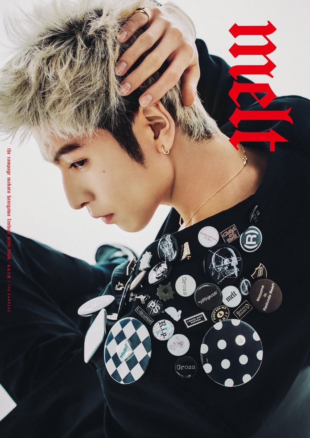 長谷川慎 写真集表紙 着用同型 Sサイズ 半袖シャツ CHARACTER 稀少