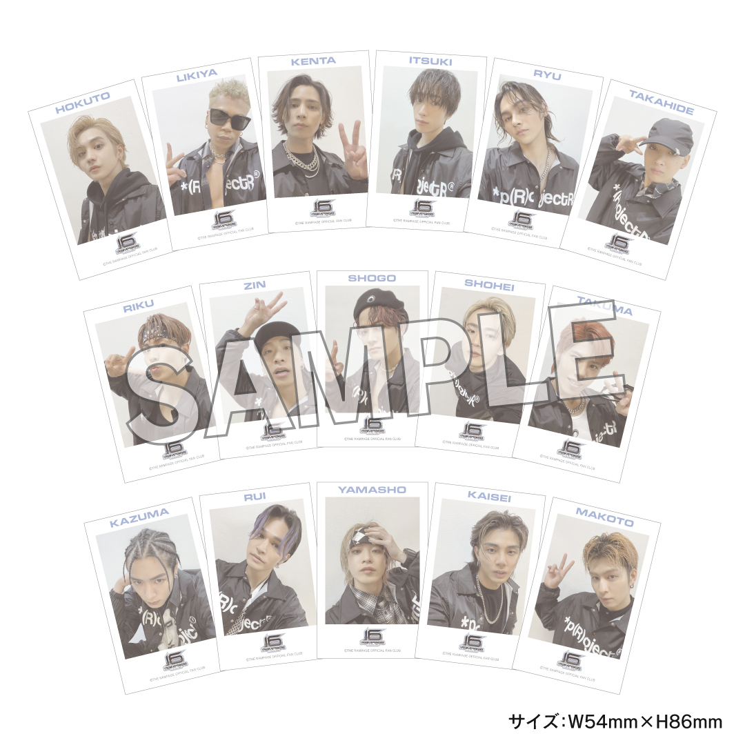 RAMPAGE 長谷川慎 デジタル抽選 B賞 トレカ ランペ 大暴年会 THE