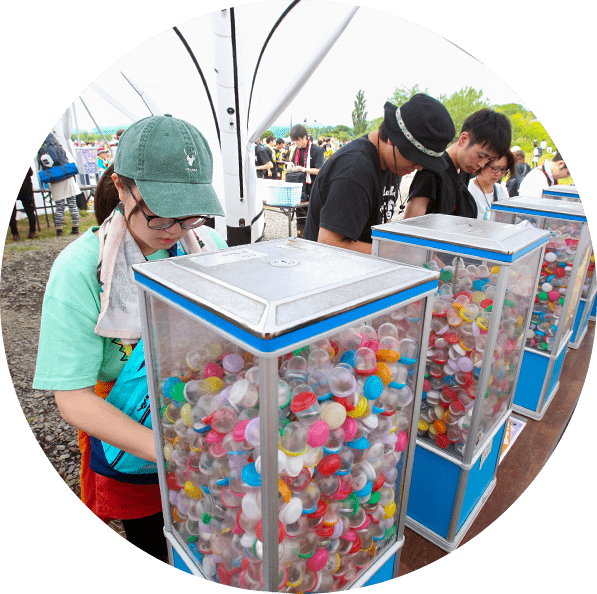 RSR ライジングサンロックフェスティバル 缶バッジ 2025 ガチャ ガシャ