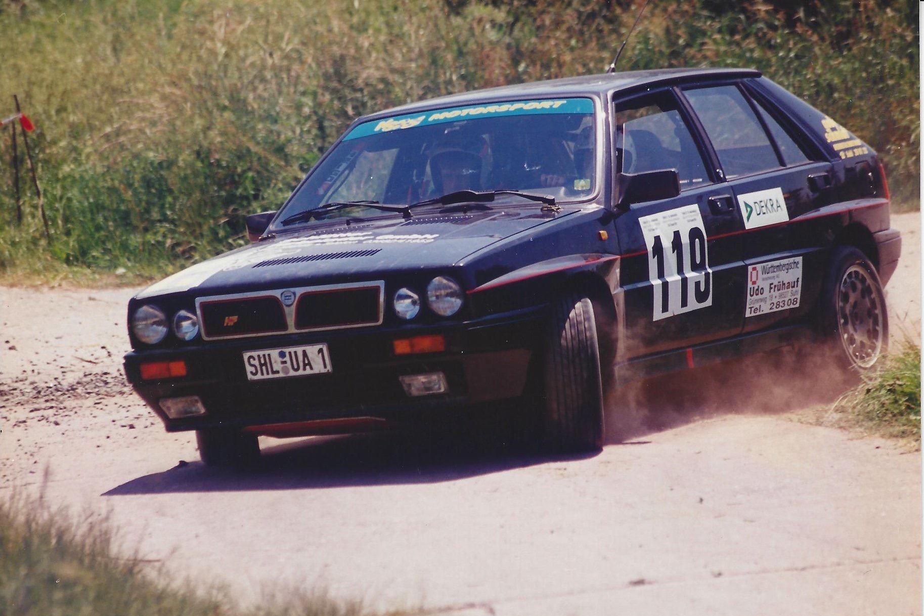 1988, ランチア・デルタ・インテグラー レ8V グループ N - Ruote