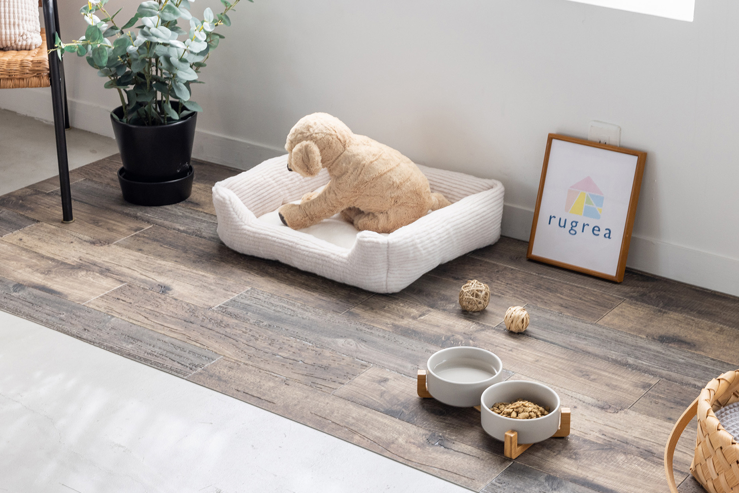 ペットマット エイジドウッド 92cm幅 | ラグリエ