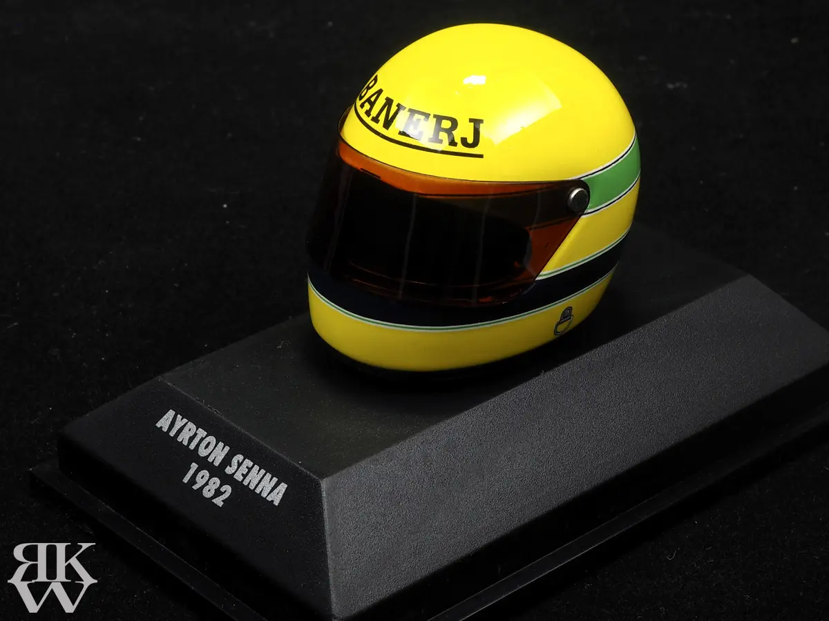 1/8 ミニチャンプス アイルトンセナ ヘルメット 7個セット 楽天市場