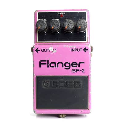 BOSS Flanger BF-2 Made in Japan 銀ねじ BOSS BF-2 フランジャー