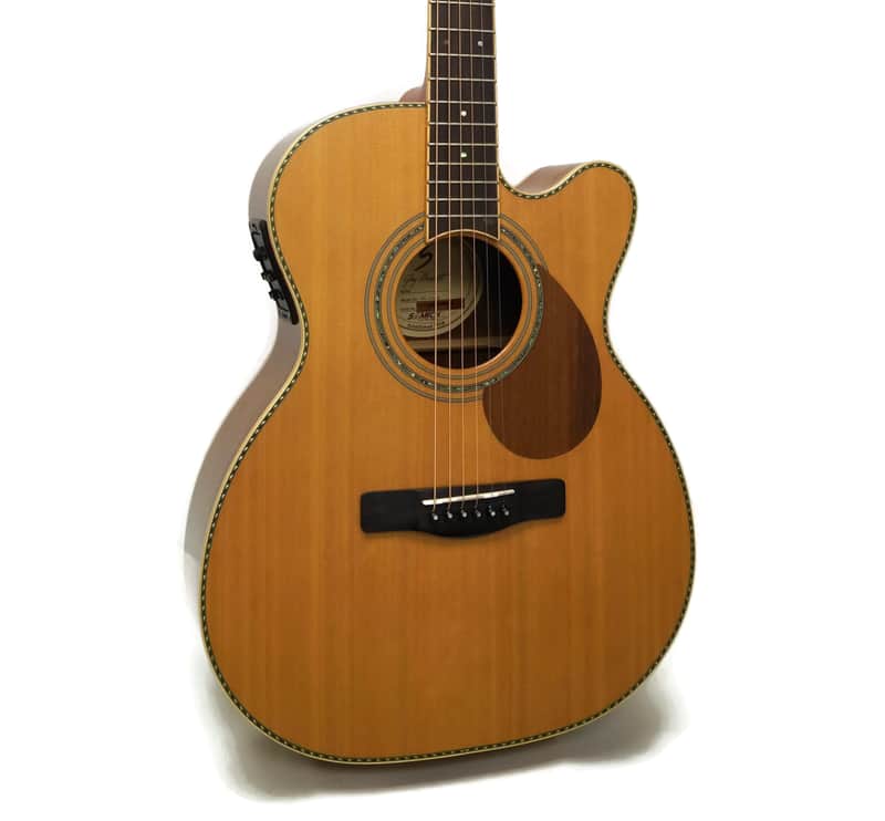 Samick Greg Bennett Design OM-15CE Orchestra Cutaway Acoustic