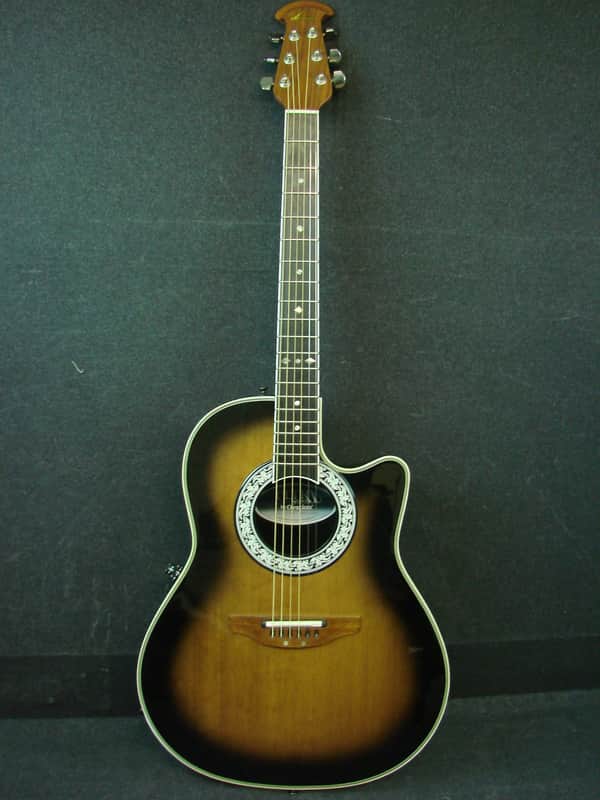 Ultra Series by Ovation Model 1528 Acoustic/Electric Shallow Back