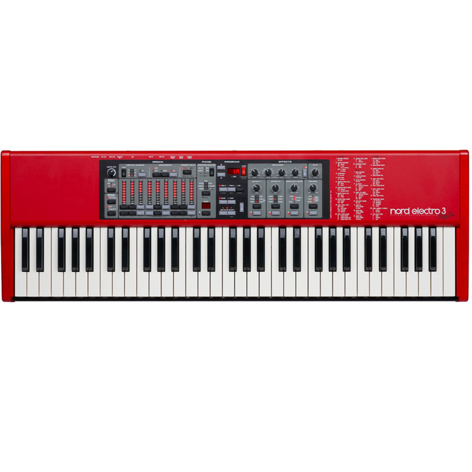 Nord Electro 3 SW61 Semi-Weighted 61-Key Electric Piano | Reverb