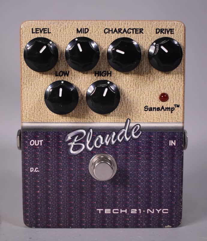 TECH 21 Blonde ギターエフェクター Tech 21 Blonde Deluxe SansAmp