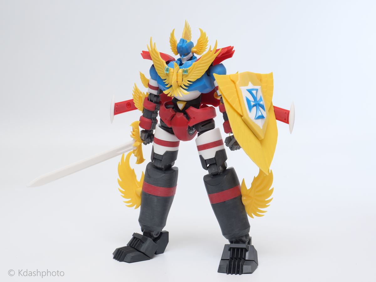 アオシマ 合体 アトランジャー & 穂鷹アトリ キット組み立てレビュー