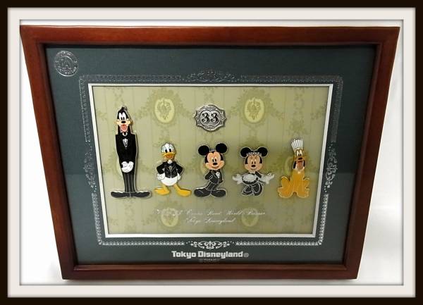 ☆希少☆ディズニークラブ33ピンバッチ額付き☆ クラブ33（グッズ編） | ☆