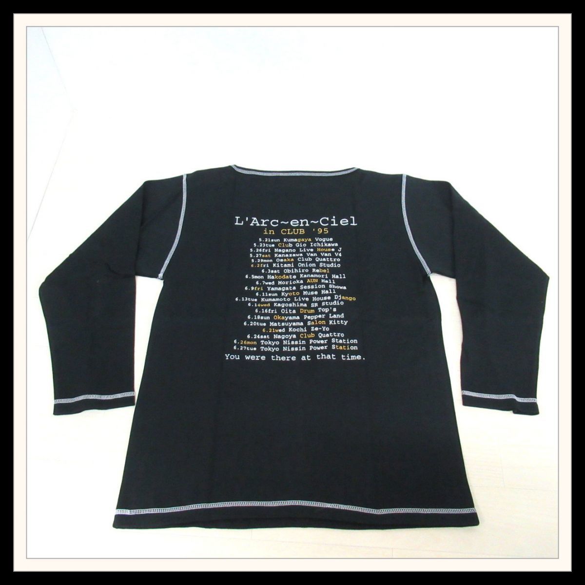 宅配買取】L'Arc～en～Ciel in CLUB '95 Tシャツを兵庫県姫路市の