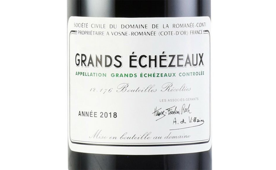 ドメーヌ・ド・ラ・ロマネ・コンティ・グラン・エシェゾー（DRC Grands