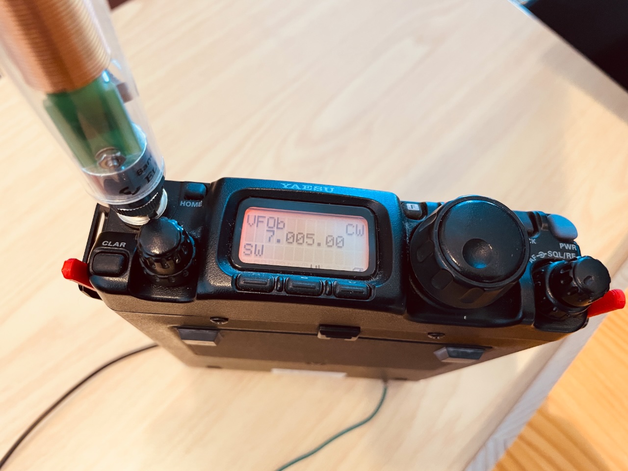 FT-817 復活作戦・腰は痛いが実験もしたい - マーベルおじさんの