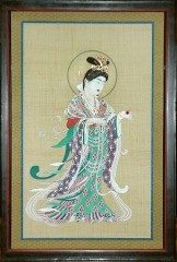 薬師寺、色鮮やかな唐美人の天女 1300年前の姿を再現