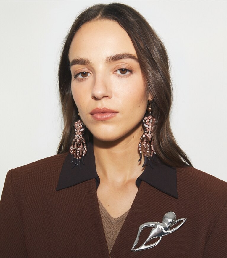 スイマー ブローチ: レディース ヘアピン | Tory Burch JP