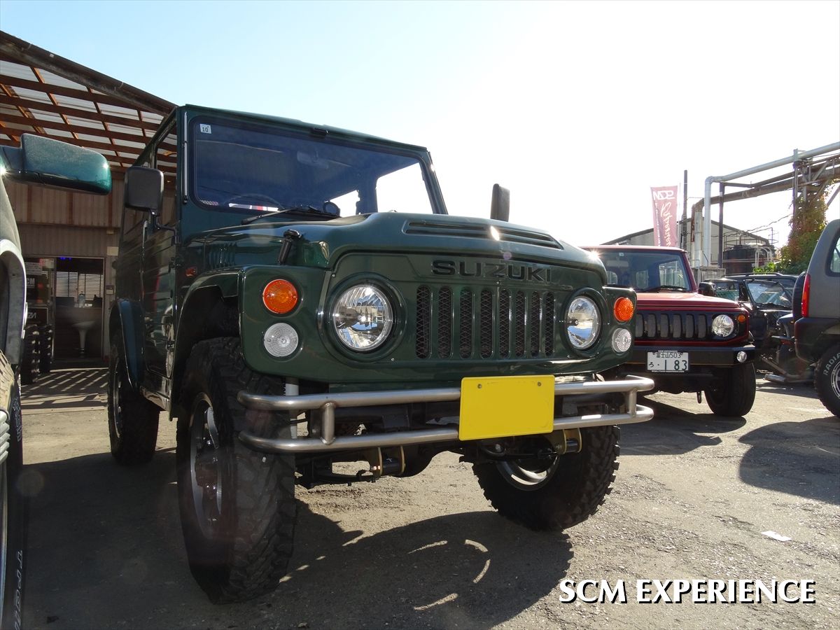 ジムニー SJ10 レストア車輌が入庫致しました！ – SCM EXPERIENCE カー
