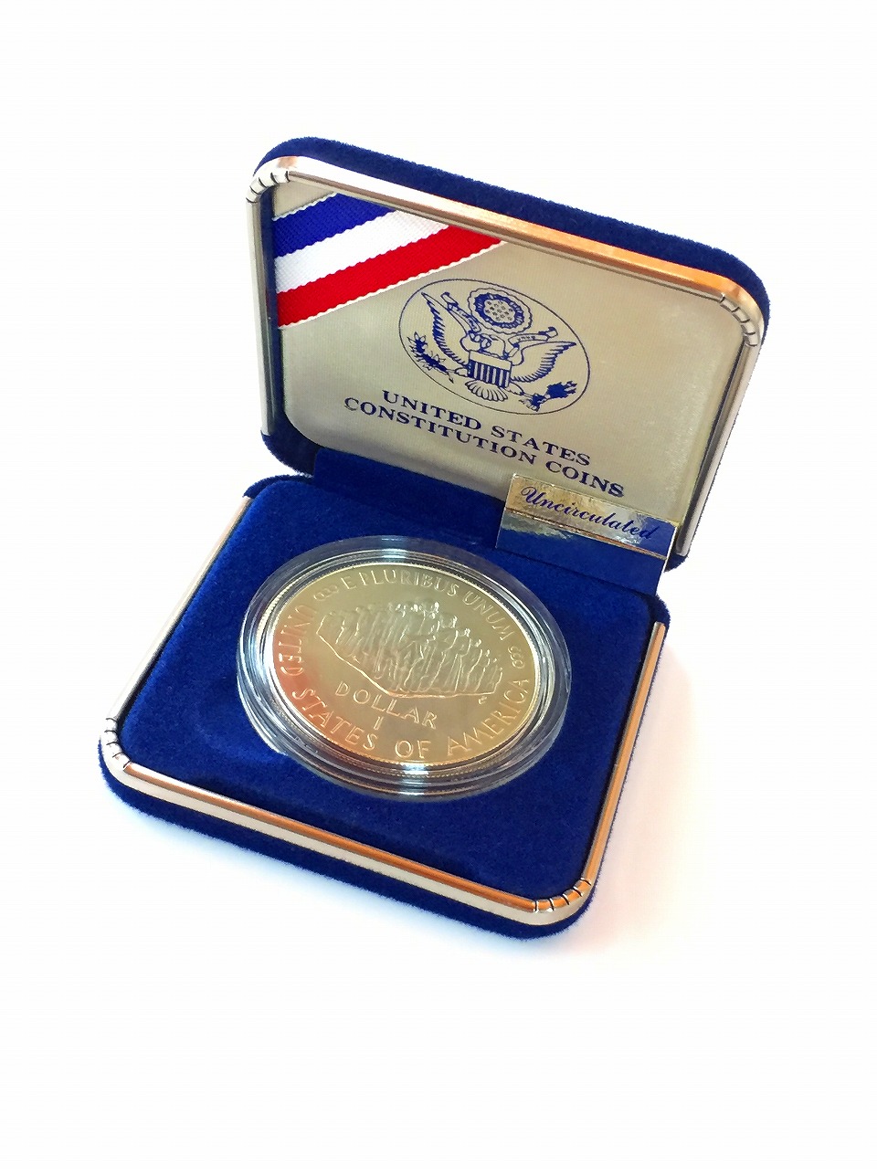 アメリカ 1987年 憲法制定 200年記念 1ドル大型銀貨 | 収集ワールド