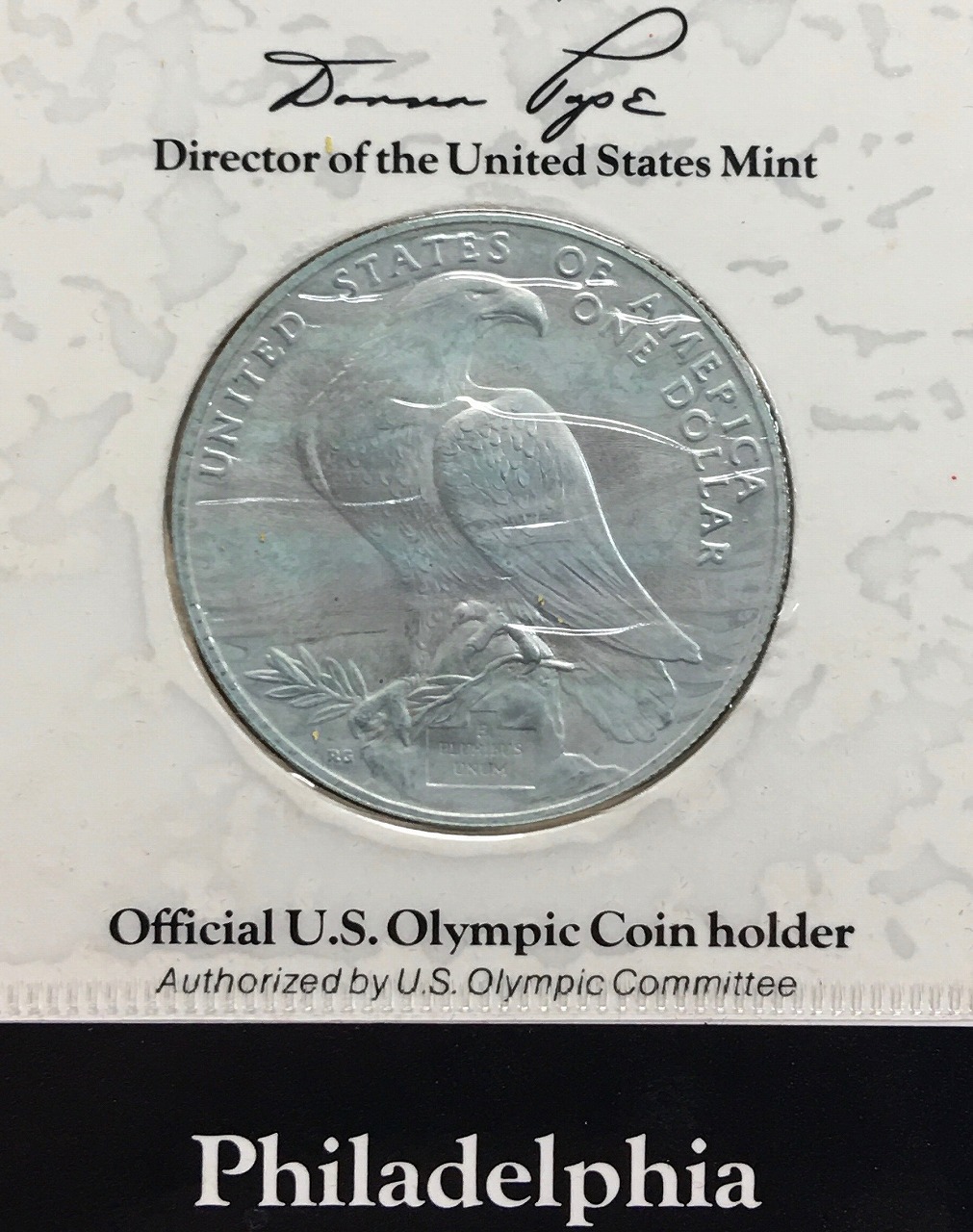 ロサンゼルスオリンピック 1ドル銀貨 1984年五輪記念銀貨 3枚セット 未