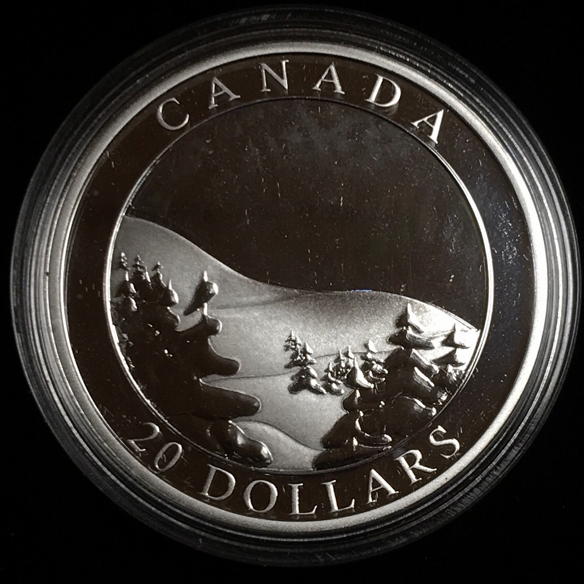 カナダ銀貨 北極のオーロラ 20ドルプルーフ銀貨 2004年 | 収集ワールド