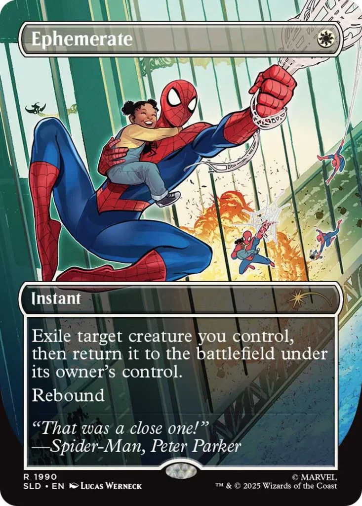 Full Contents Of MTG Secret Lair x Marvel's Spider-Man Superdrop