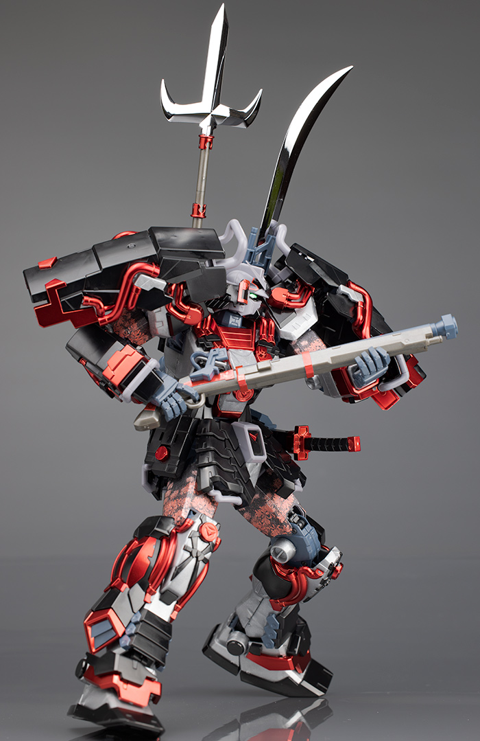 MG 真武者頑駄無 戦国の陣 黒衣大鎧 レビュー