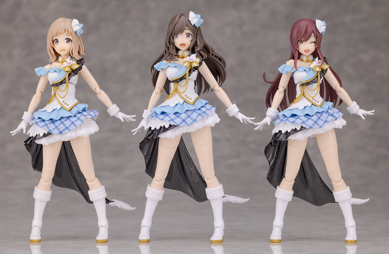 30MS アイドルマスターシャイニーカラーズ 月岡心鐘 櫻木真乃 大崎甘奈