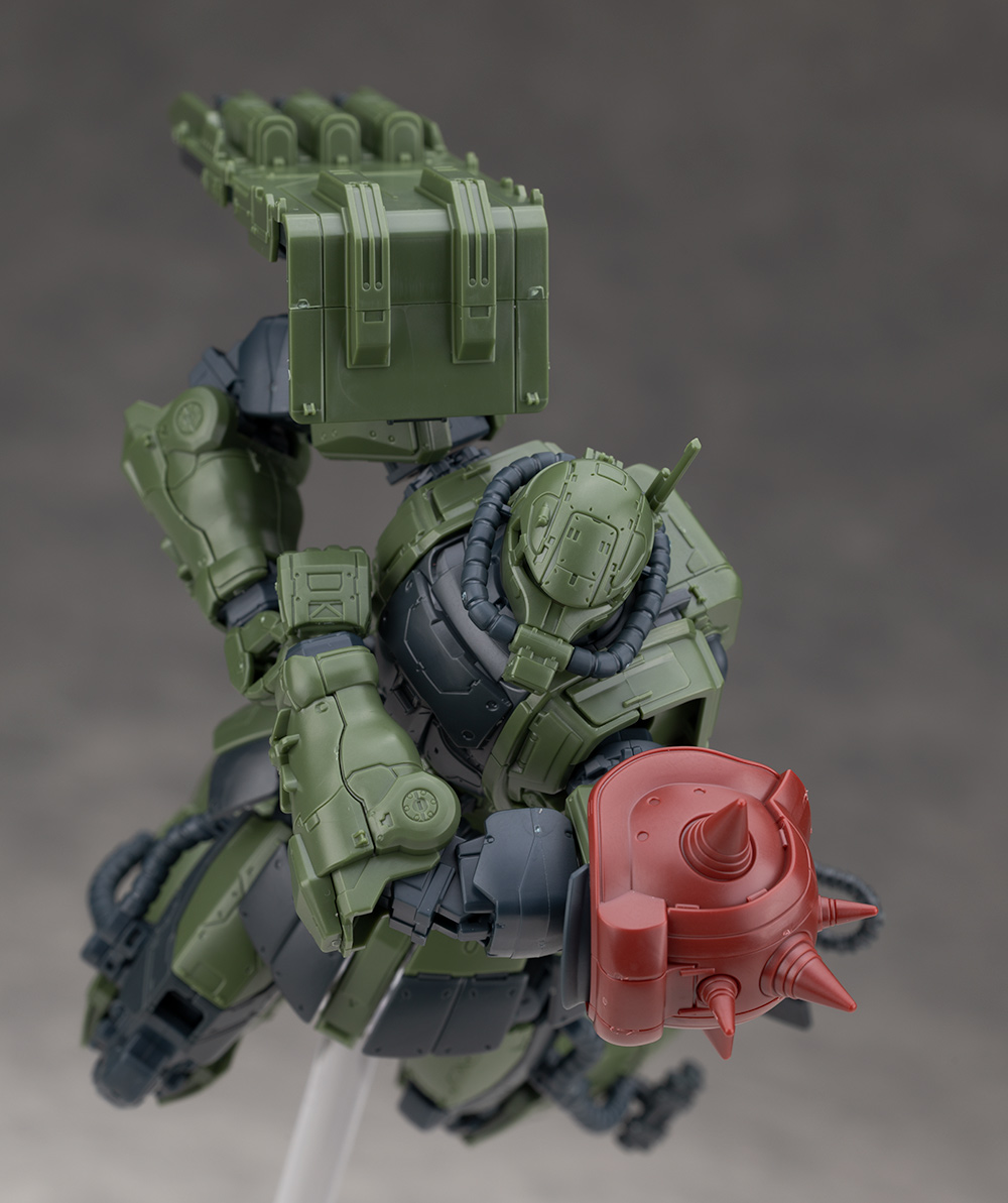 HG ザクII F型 チャブス機＆ケイル機+無識別型ザクIIソラリ機再現