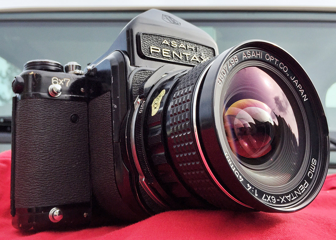 Pentax 55mm f4 SMC 67 - Lens – Kamerastore ペンタックス 6x7 55mm F4