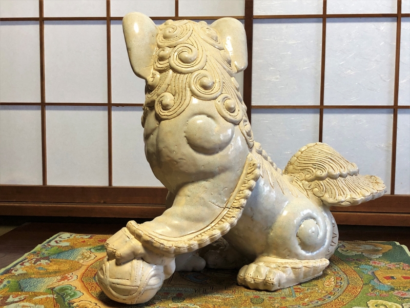 珍品 骨董品 中国美術 中国古玩 古美術 獅子 対物 中国美術 獅子 古
