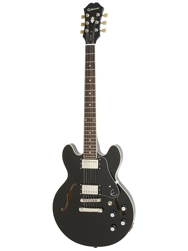 EPIPHONE ES-339 PRO HOLLOWBODY ELECTRIC GUITAR, EBONY - Sandman