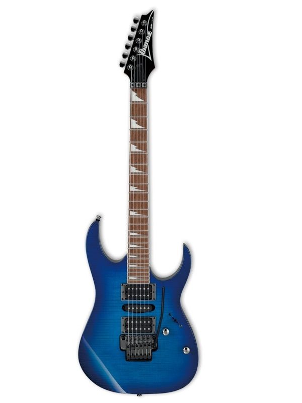 IBANEZ RG370FMZ EL GUITAR, SAPPHIRE BLUE - Sandman Guitar Centre