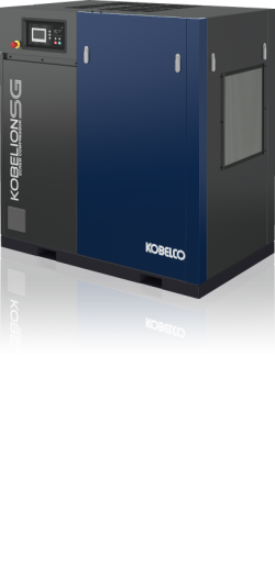 見積依頼OK】新型 SG55AD4|コベルコ・D付・給油式スクリュー55kw(75