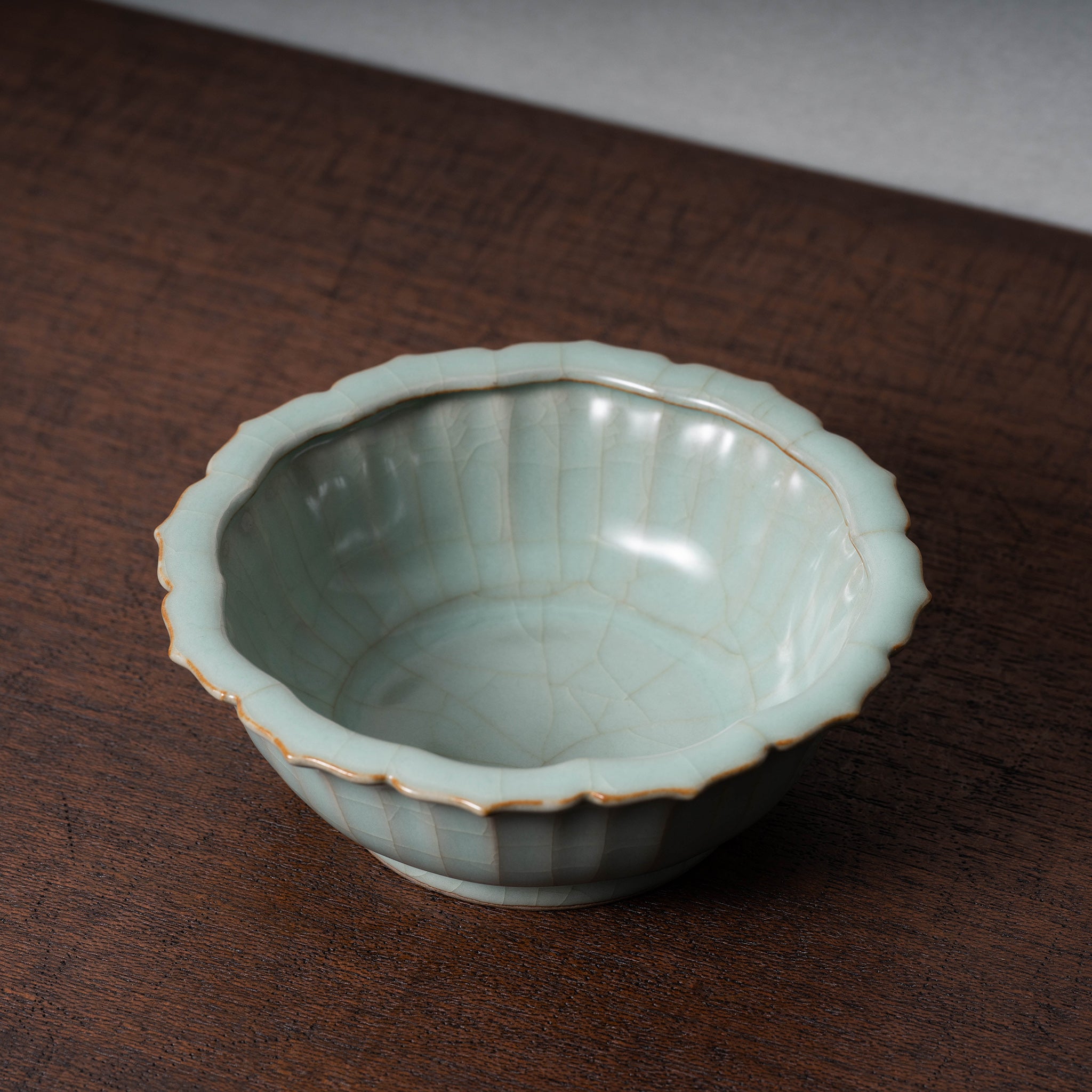 南宋時代 青磁 汝官窯水洗 郊壇官窯碗 水差し 唐物 希少